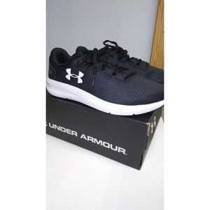 Under Armour Charged Persuit 2 3022604-001 Women's Black/White Shoes US Size 9.5